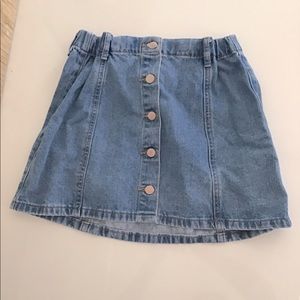 Forever 21 denim skirt worn once size 14